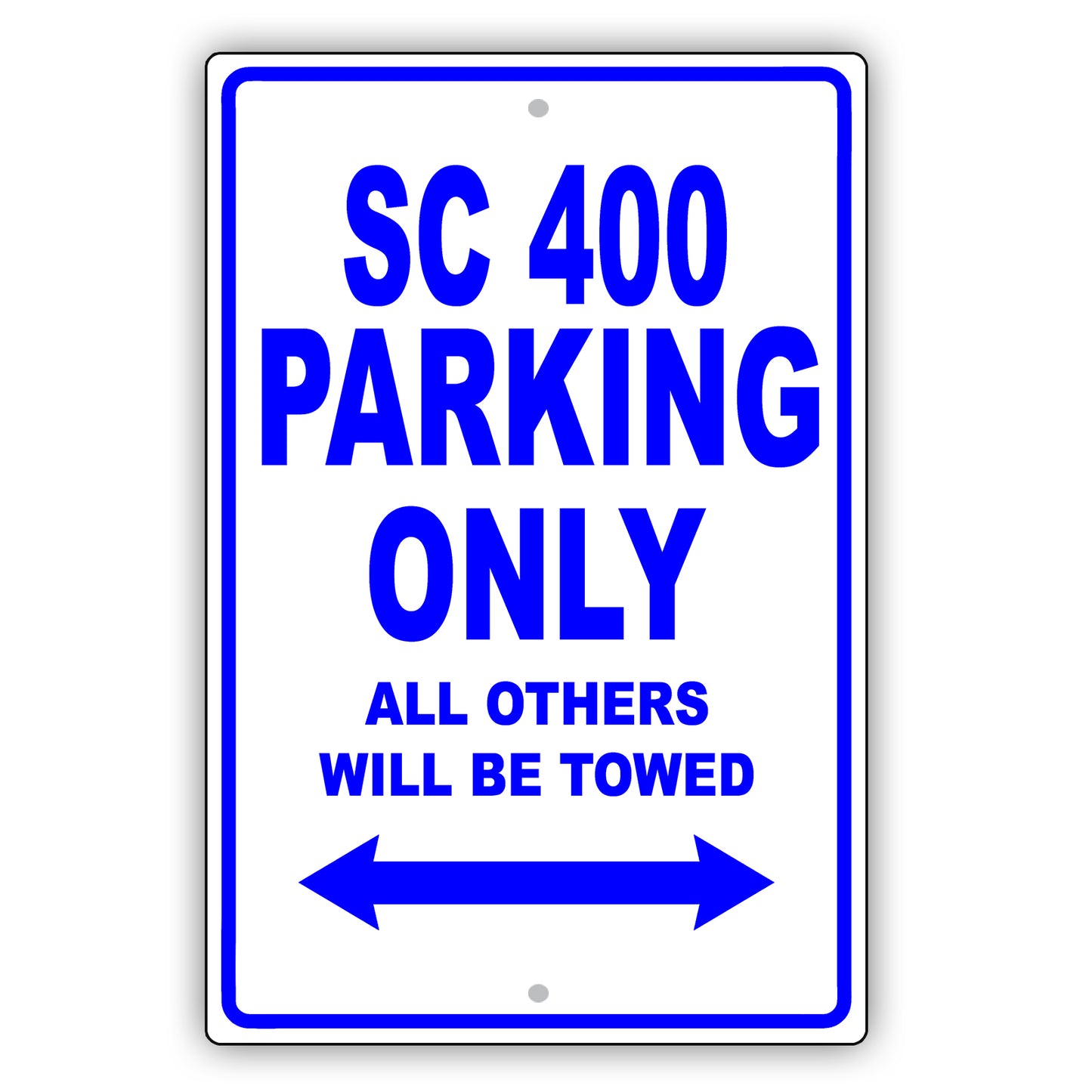 Lexus Sc 400 Parking Only All Others Will Be Towed Aluminum Decor Garage Sign