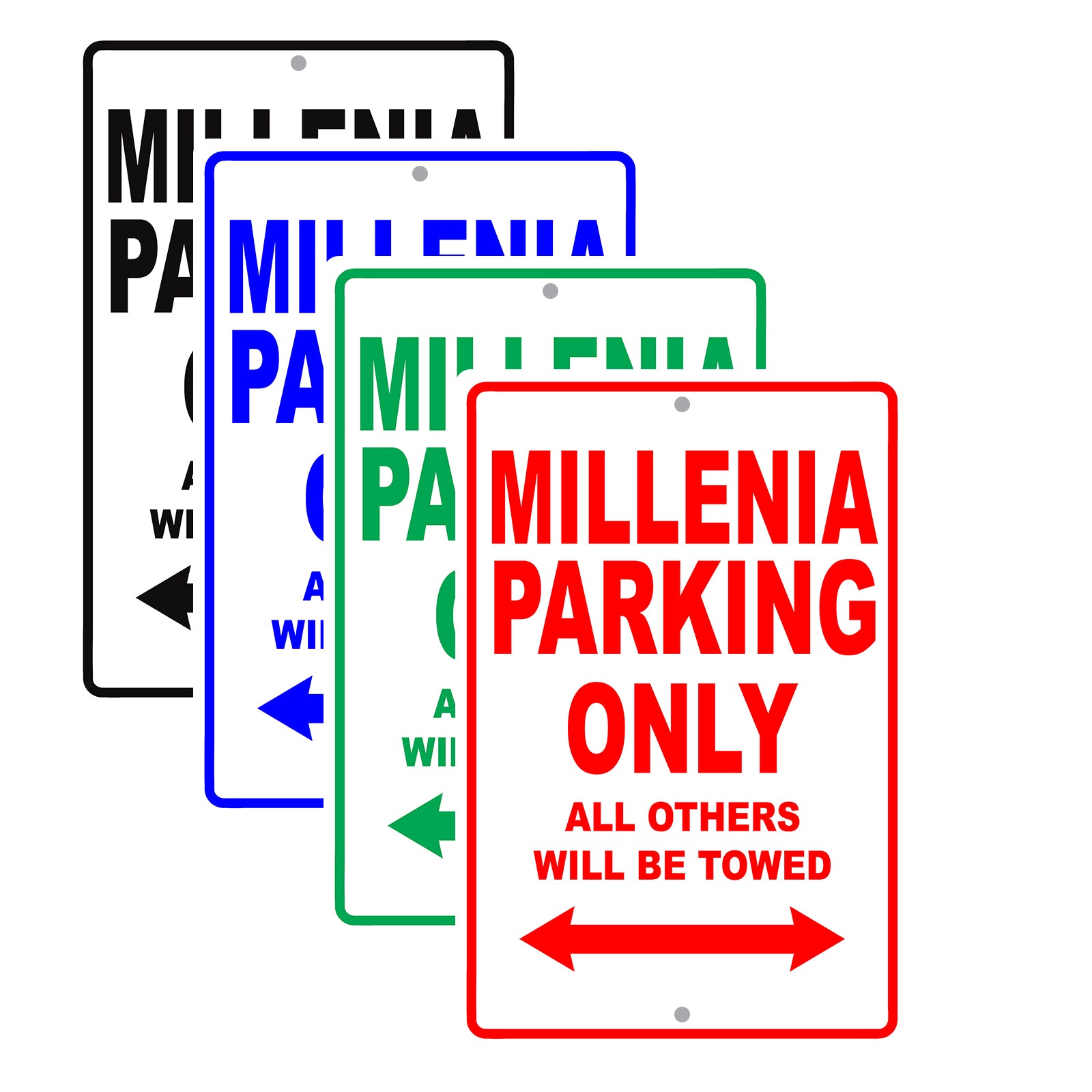 Mazda Millenia Parking Only All Others Will Be Towed Aluminum Decor Garage Sign