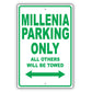 Mazda Millenia Parking Only All Others Will Be Towed Aluminum Decor Garage Sign