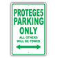 Mazda Protege5 Parking Only All Others Will Be Towed Aluminum Decor Garage Sign
