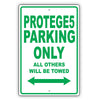 Mazda Protege5 Parking Only All Others Will Be Towed Aluminum Decor Garage Sign