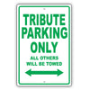Mazda Tribute Parking Only All Others Will Be Towed Aluminum Decor Garage Sign