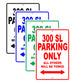 Mercedes Benz 300 Sl Parking Only All Others Will Be Towed Aluminum Decor Garage Sign