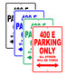 Mercedes Benz 400 E Parking Only All Others Will Be Towed Aluminum Decor Garage Sign