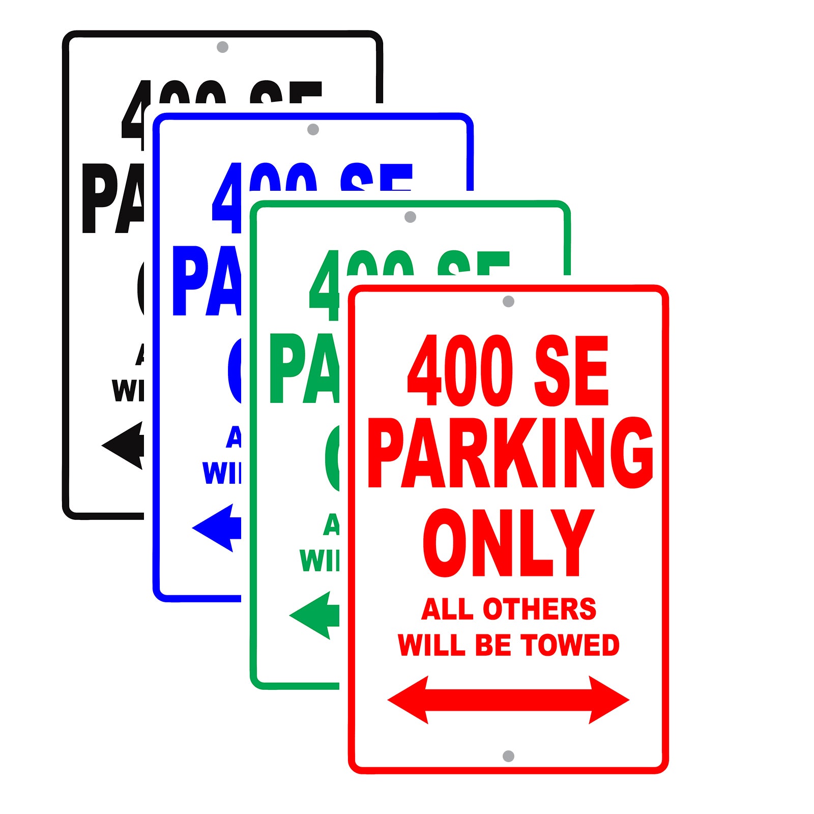 Mercedes Benz 400 Se Parking Only All Others Will Be Towed Aluminum Decor Garage Sign