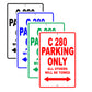 Mercedes Benz C 280 Parking Only All Others Will Be Towed Aluminum Decor Garage Sign