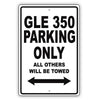 Mercedes Benz 400 Sel Parking Only Others Will Be Towed Aluminum Decor Garage Sign