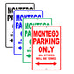 Mercury Montego Parking Only All Others Will Be Towed Aluminum Decor Garage Sign
