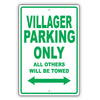 Mercury Villager Parking Only All Others Will Be Towed Aluminum Decor Garage Sign