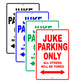Nissan Juke Parking Only All Others Will Be Towed Aluminum Decor Garage Sign