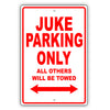 Nissan Juke Parking Only All Others Will Be Towed Aluminum Decor Garage Sign