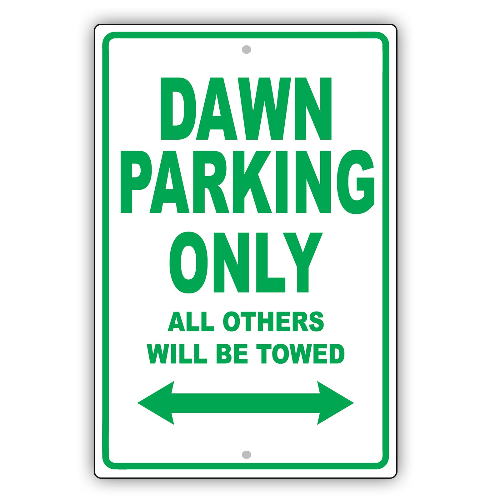 Rolls Royce Dawn Parking Only All Others Will Be Towed Aluminum Decor Garage Sign