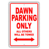 Rolls Royce Dawn Parking Only All Others Will Be Towed Aluminum Decor Garage Sign