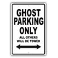 Rolls Royce Ghost Parking Only All Others Will Be Towed Aluminum Decor Garage Sign
