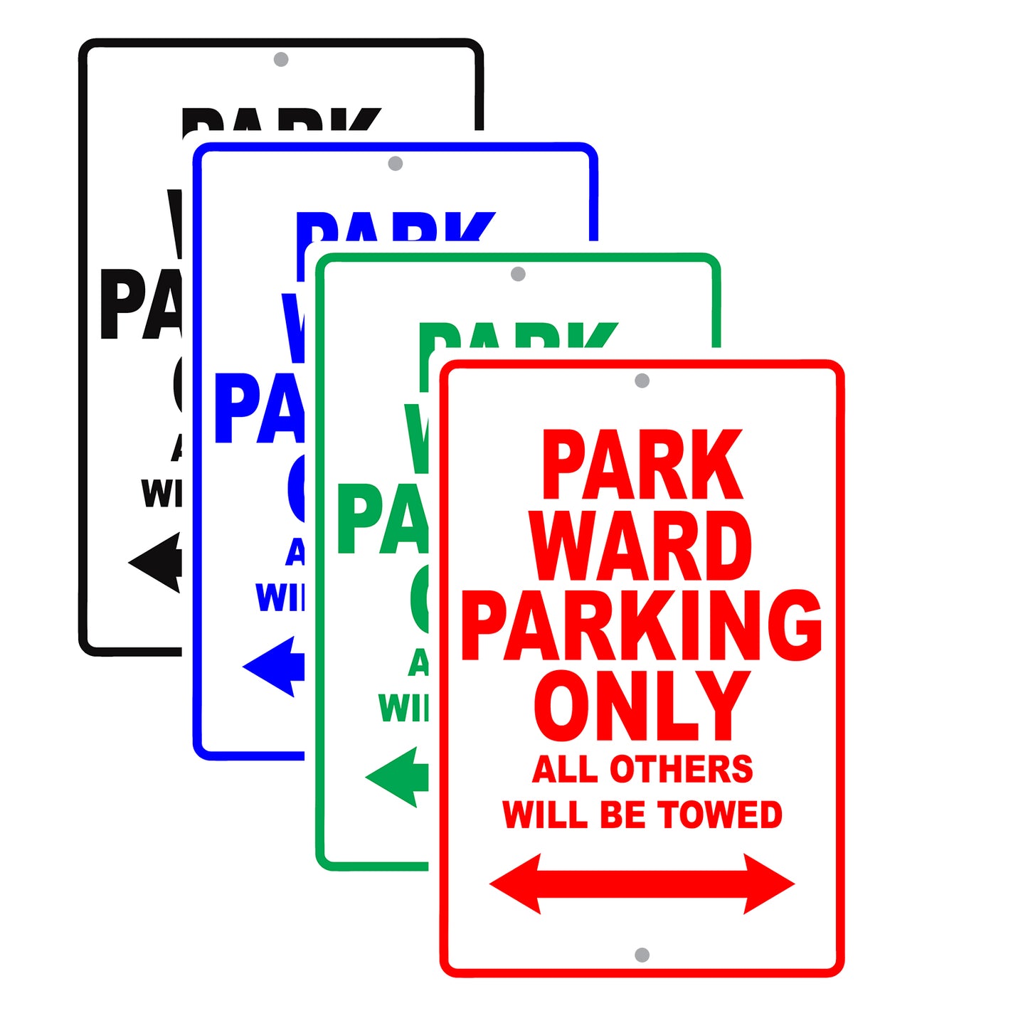 Rolls Royce Park Ward Parking Only Others Will Be Towed Aluminum Decor Garage Sign