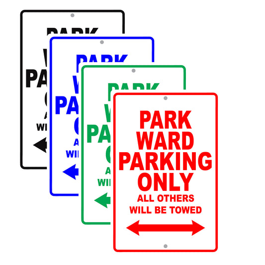 Rolls Royce Park Ward Parking Only Others Will Be Towed Aluminum Decor Garage Sign