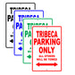 Subaru Tribeca Parking Only All Others Will Be Towed Aluminum Decor Garage Sign