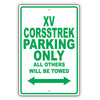 Subaru Xv Crosstrek Parking Only All Others Will Be Towed Aluminum Decor Garage Sign