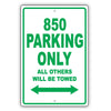 Volvo 850 Parking Only All Others Will Be Towed Aluminum Decor Garage Sign