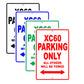 Volvo Xc60 Parking Only All Others Will Be Towed Aluminum Decor Garage Sign