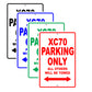 Volvo Xc70 Parking Only All Others Will Be Towed Aluminum Decor Garage Sign