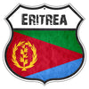 Eritrea Flag Shield Sign