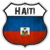 Haiti Flag Shield Sign