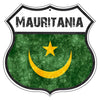 Mauritania Flag Shield Sign