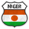 Niger Flag Shield Sign