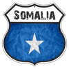 Somalia Flag Shield Sign
