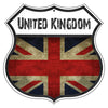 United Kingdom Flag Shield Sign