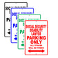 Social Security Disability Lawyer Parking Only All Others Will Be Towed Aluminum Metal Sign Plate