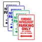 Forensic Pathologist Parking Only All Others Will Be Towed Aluminum Metal Sign Plate