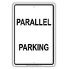 Parallel Car Parking Lot Area Basement Vehicle Garage Aluminum Metal Sign Plate