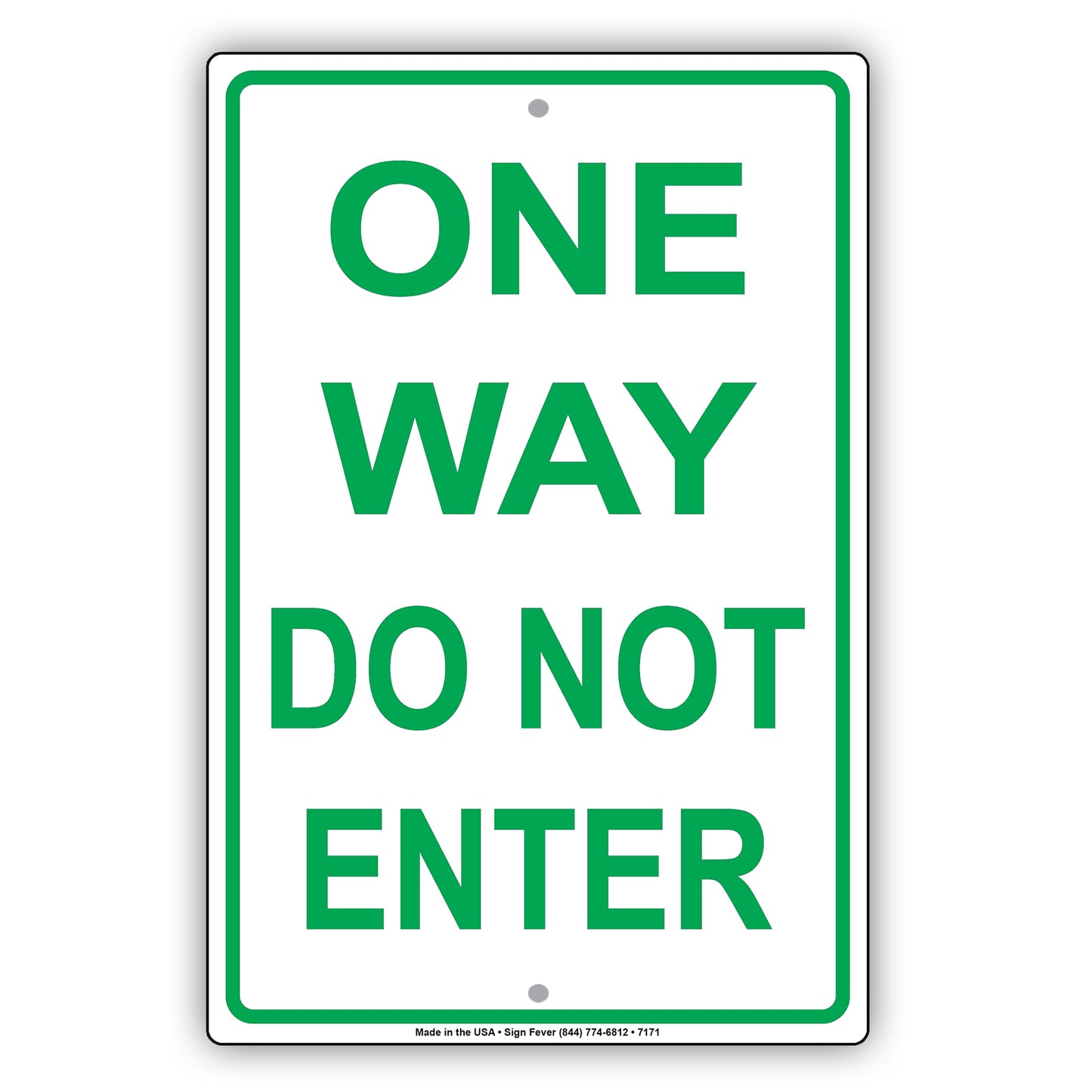 One Way Do Not Enter Strictly Prohibited Restriction Alert Caution Notice Aluminum Metal Sign Plate
