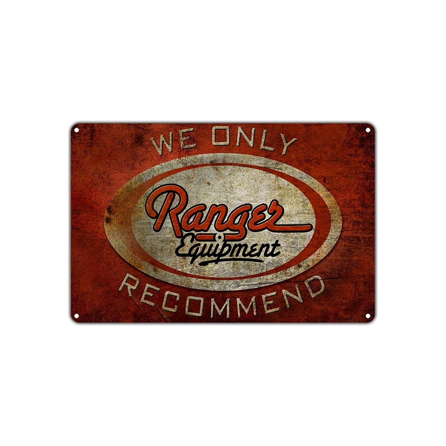 We Only Recommend Ranger Equipment Household Security Vintage Retro Wall Decor Art Shop Aluminum