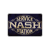 Nash Service Station Gas Oil Vintage Retro Wall Decor Art Auto Shop Cave Bar Aluminum