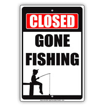 Funny Fishing and Hunting Door Sign