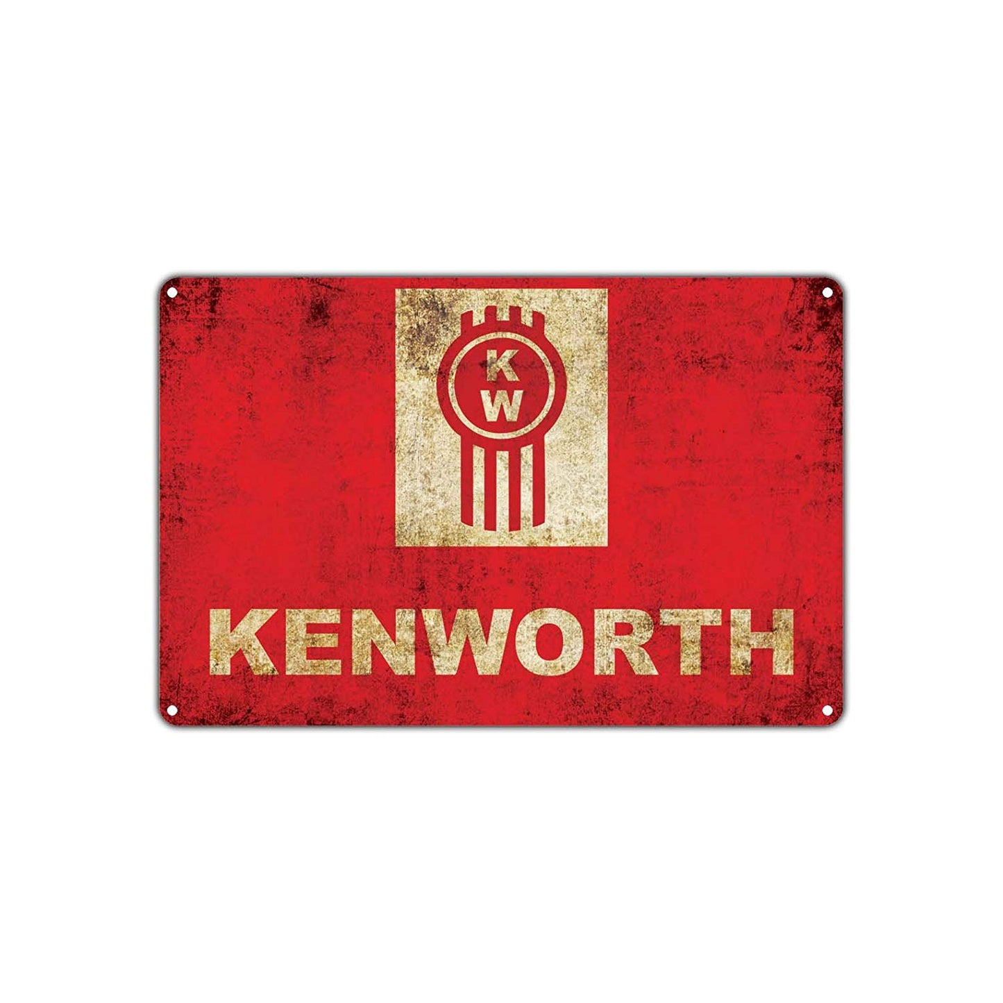 Kenworth American Truck Manufacturing Company Vintage Retro Wall Shop Man Cave Bar Garage Aluminum