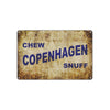 Copenhagen Chew Snuff Tobacco Vintage Retro Wall Decor Art Shop Store Man Cave Bar Garage Aluminum