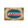 Tamoil Petroleum Auto Gasoline Oil Gas Station Retro Retro  Wall Decor Art Man Cave Aluminum