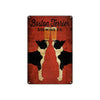 Boston Terrier Brewing Co. Beer Crafting Vintage Retro Wall Decor Art Shop Man Cave Garage Aluminum