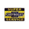 Super Chevrolet Service Truck Car Auto Shop Mechanic Vintage Retro Decor Art Bar Aluminum