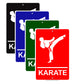 Karate Martial Arts Kung Fu Training Club Aluminum Metal Sign Plate