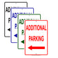 Additional Parking Aluminum Decor Garage Sign