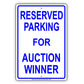 Reserved Parking For Accountant Do Not Park Your Car Private Property Aluminum Metal Sign Plate