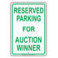 Reserved Parking For Accountant Do Not Park Your Car Private Property Aluminum Metal Sign Plate