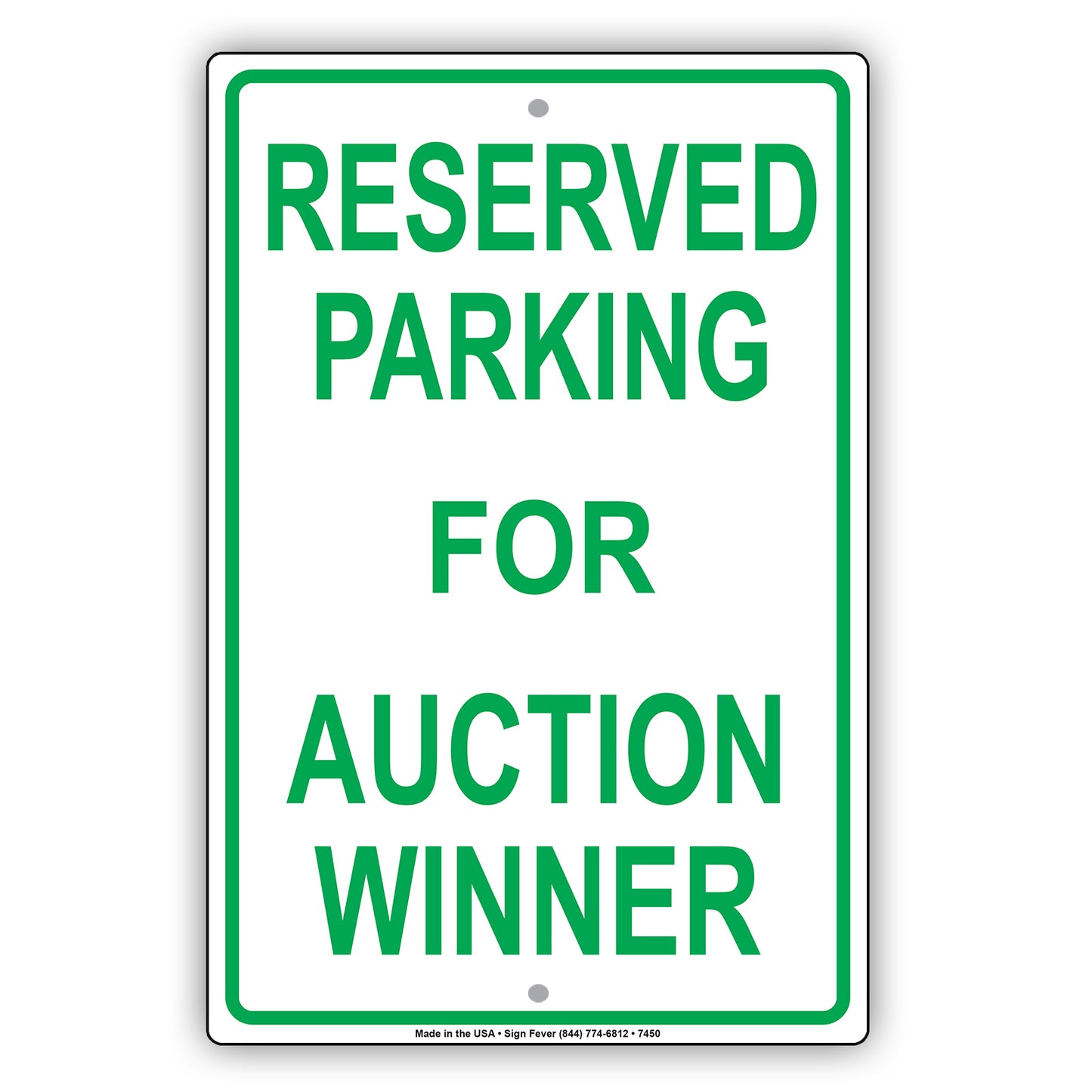 Reserved Parking For Accountant Do Not Park Your Car Private Property Aluminum Metal Sign Plate