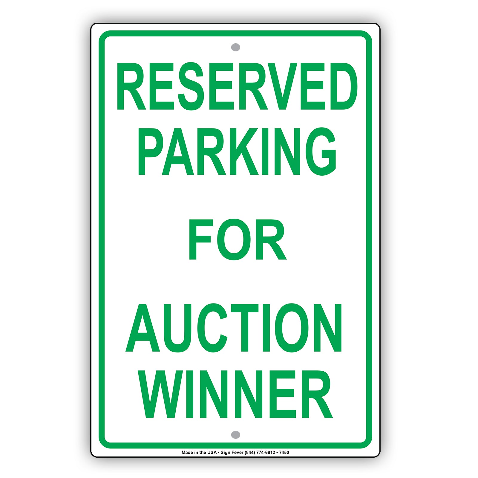 Reserved Parking For Accountant Do Not Park Your Car Private Property Aluminum Metal Sign Plate