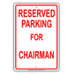Reserved Parking For The Cardinals All Others Will Be Towed Aluminum Metal Sign Plate